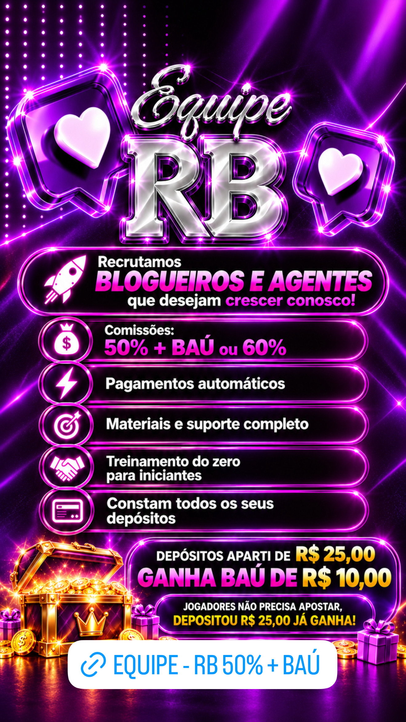 Logo do grupo COOPERAÇÃO 50% + BAÚ ou 60% SEM BAÚ