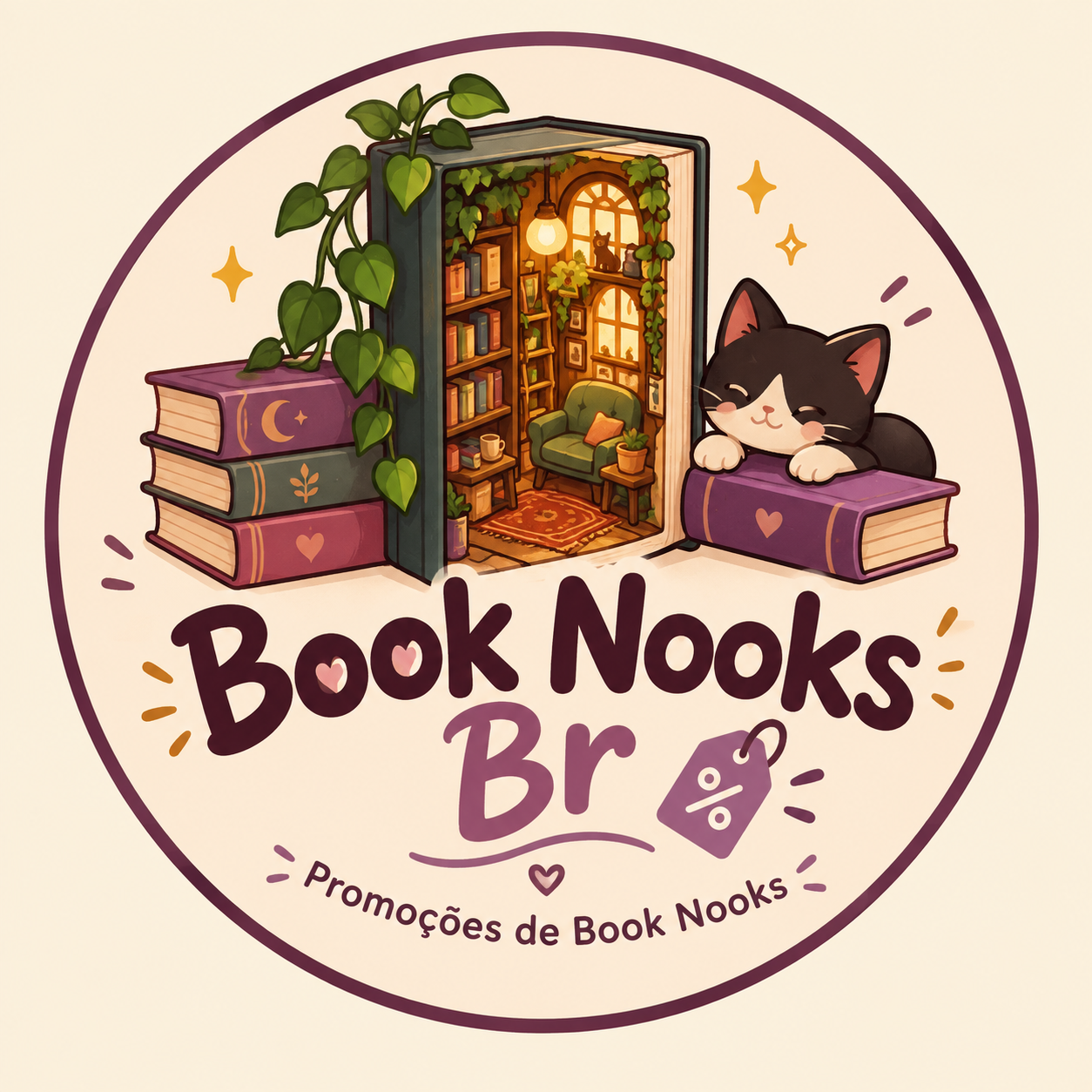 Logo do grupo Book Nooks Br