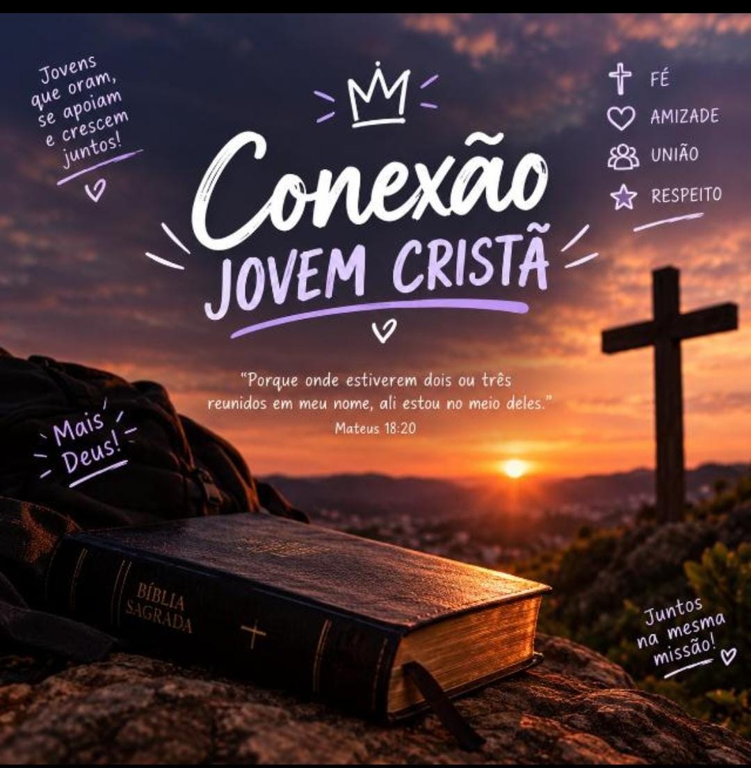 Logo do grupo Conexão Jovem Cristão