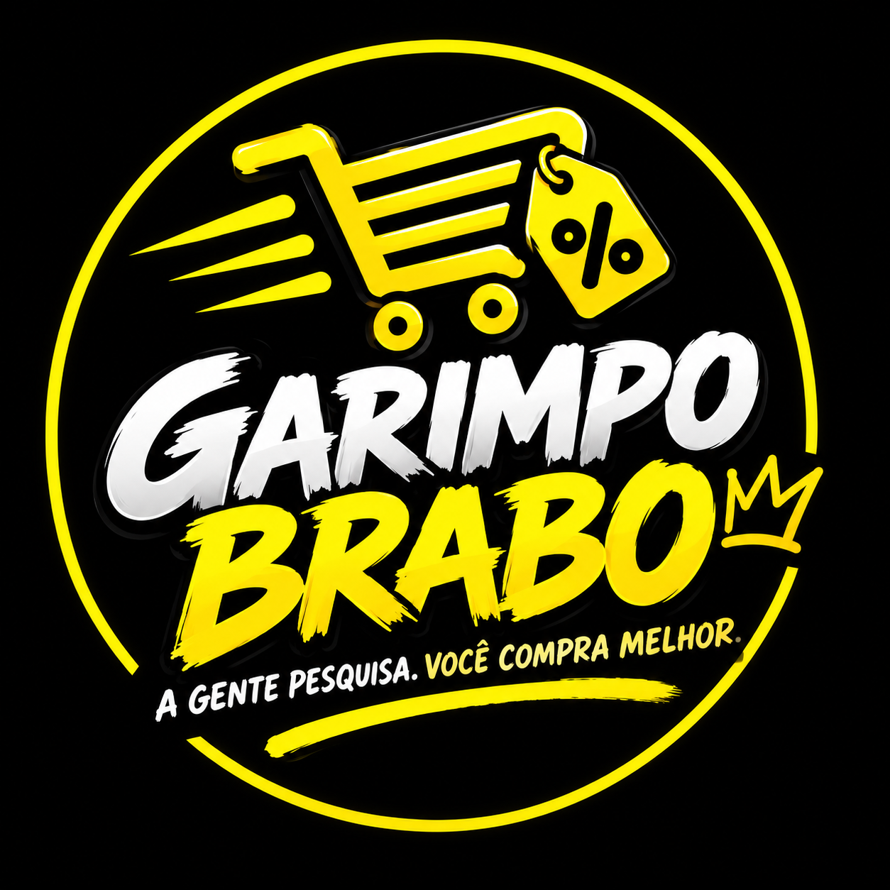 Logo do grupo Garimpo Brabo | Achados e Ofertas