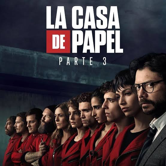 Logo do grupo Lá casa de papel