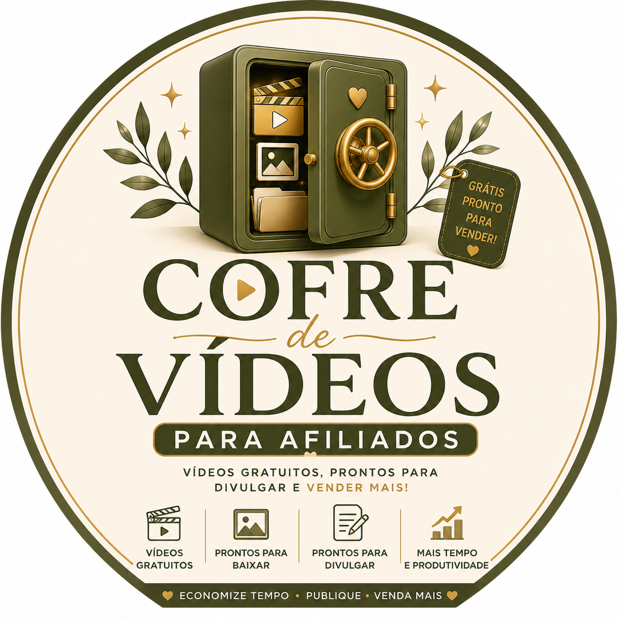 Logo do grupo Cofre de Vídeos para Afiliados