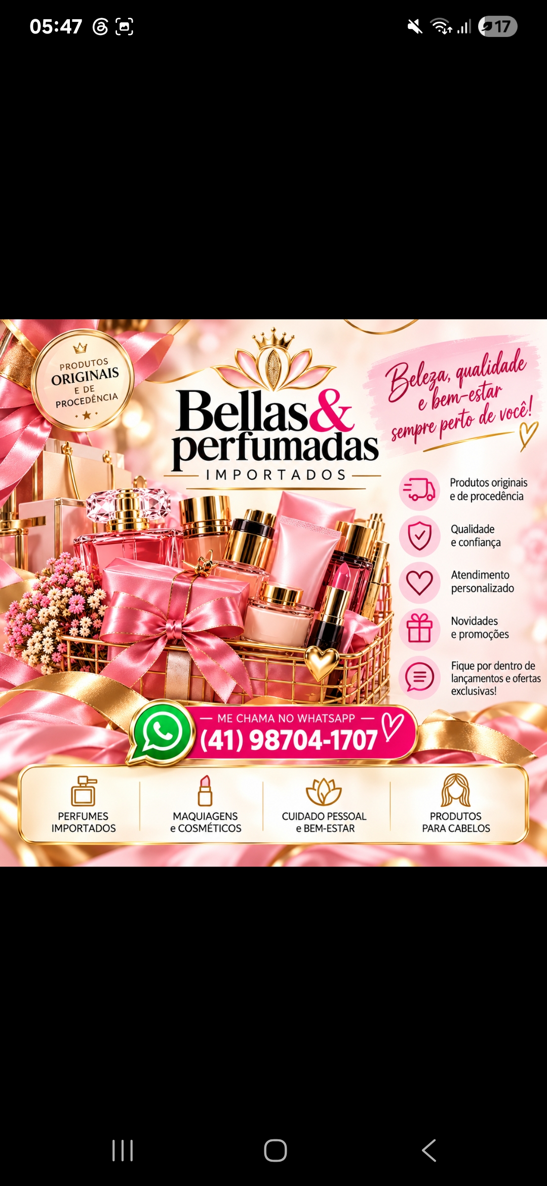 Logo do grupo Bellas&perfumadas