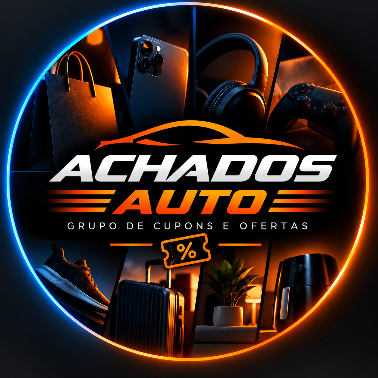 Logo do grupo Achados $ Auto